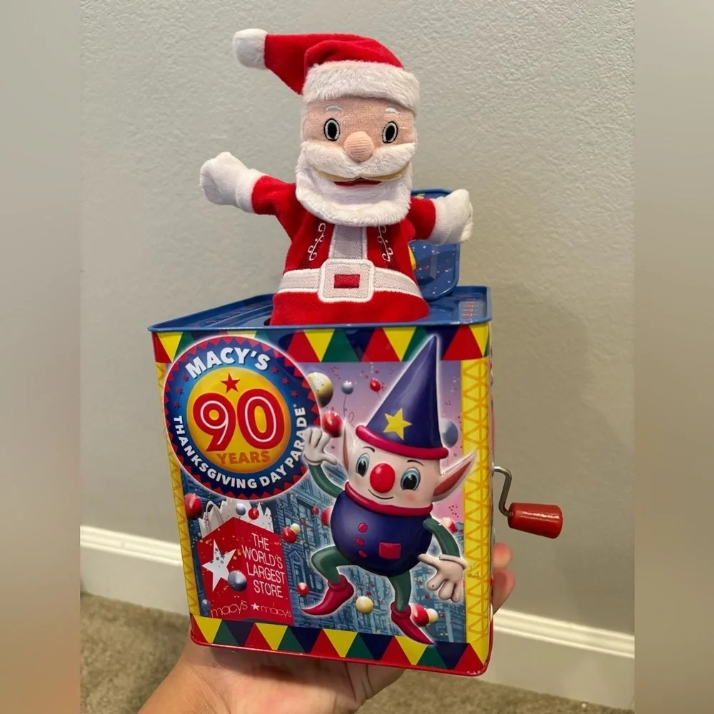 Macy's 90th Thanksgiving Day Parade Jack-in-the-Box toy By Schylling 2016 Works!